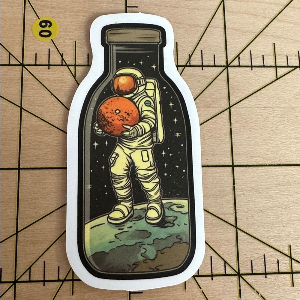 💜13/$13 +Bundle Sticker Sale | Aesthetic Astronaut Waterproof Sticker